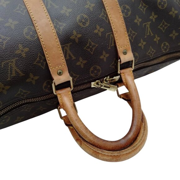 634379BV (X6) Louis Vuitton Travel Bag Keepall 45 Brown Monogram - Picture 3 of 9